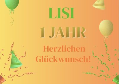 Ein Jahr LiSi – Ein besonderer Meilenstein!
